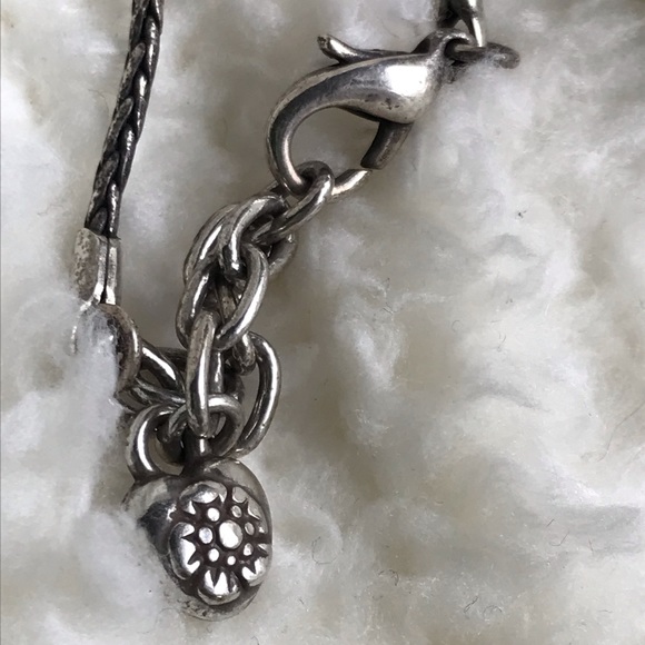 Vintage Brighton Silver Gold Heart Necklace & Earrings Set - Picture 2 of 5